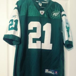🏉 TOMLINSON NEW YORK JETS JERSEY #21,FABULOUS GIFT MEMORABILIA. 🎁